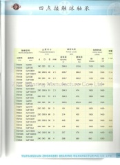 Four-point Contact Ball Bearings