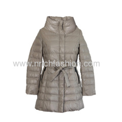 Ladies' leather coat