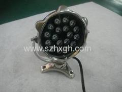 18w RGB led underwater light