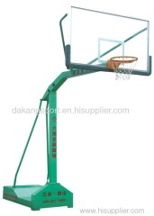 Movable basketball stand