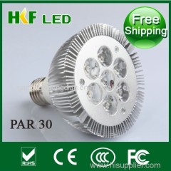 [GH-PAR30-0701] led par30 ac100-240v 7*1w led spot lamp, led ceiling light wholesale