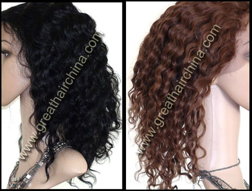 Human Hair Full Lace Wig (GH-LW0014)