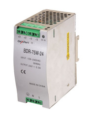 75W Single Output Din Rail Power Supply