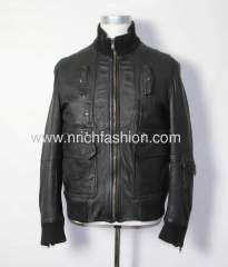 Lamb nappa men's jkt