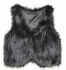 Faux fur vest