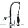 Single lever sink mixer for kitchen
