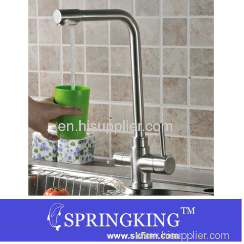 Stainless steel Hot Cold And Filtered Water Tri-flow Faucet