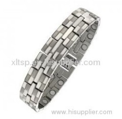 man design titanium or stainless steel bracelet