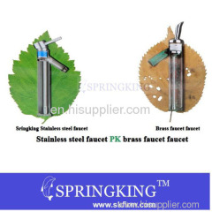 Stainless steel Hot Cold And Filtered Water Tri-flow Faucet