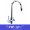 Hot And Cold Water And RO filter Chrome Kitchen Sink Faucet