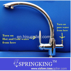 Way Water Filter Tri Flow Kitchen Mixer Tap