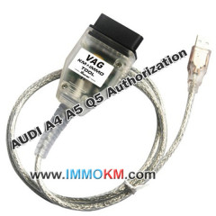 AUDI A4 A5 Q5 Authorization for VAG KM IMMO TOOL and Micronas OBD TOOL (CDC32XX) Cable