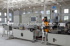 Inline flat dripper type drip irrigation pipe production line
