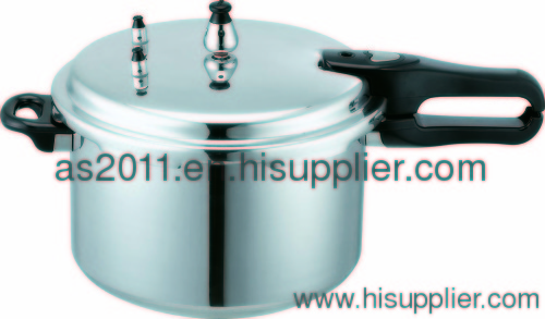 Polished Aluminum Pressure Cooker