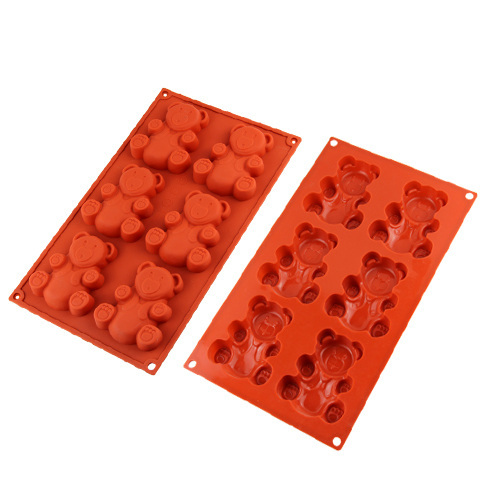Silicone Chocolate & Cookie Mould /Bakeware-- Bear Shape