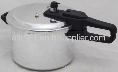 Polished Aluminum Pressure Cooker