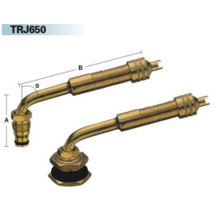 Tubeless tyre air-liguid valves-Agricultural valve