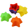 Mini Silicone Cake Baking Mould /Cupcake /Sauce Dishes - Star Pattern