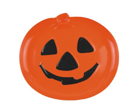 Novelty Plastic Tray-- Hallowmas /Pumpkin