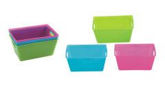 3Pcs Plastic Caddy Set