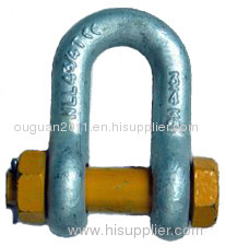 Chain Shackle Bolt Type With Safety Pin & Nut G2150