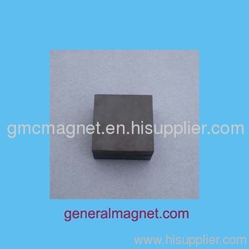 sintered hard block ferrite magnet