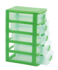 Plastic Organizer /Box -- 5 Layers