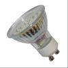 3W spotlight glass body with glass cover