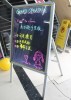 LED writing board, poster board