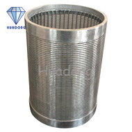 wedge wire water well screen