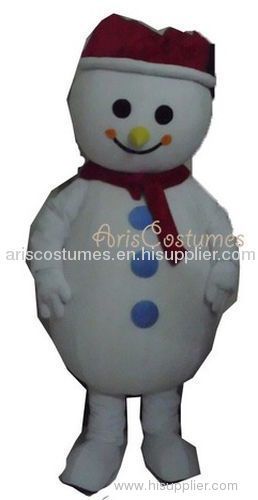 snowman mascot christmas dress costumes