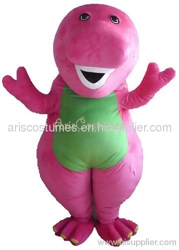 barney mascot costume