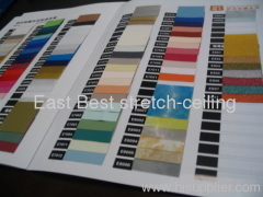 Pvc color catalogue