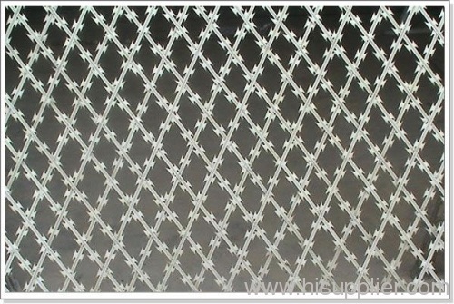 Formal Inserts Barbed Wire Mesh