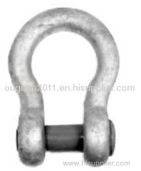 Trawling Bow shackle, Sunken Hole with Sunken Head