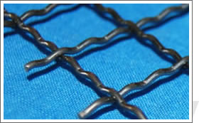 galvanized crimped wire mesh