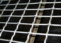 low carbon steel crimped wire mesh