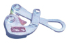 Single-cam earthwire grip come along clamp