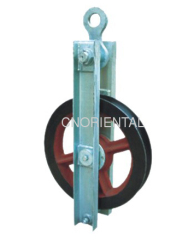 High speed direction pulley blocks