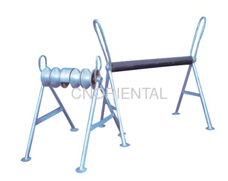 underground cable installment Support rollers