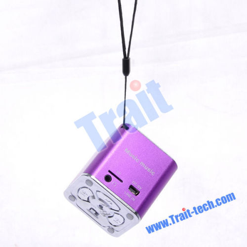 Mini Stereo MP3 Speaker Z-10, Support TF Card/ Audio / FM Radio