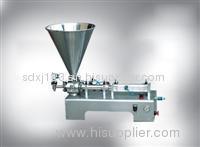 Semi-automatic paste filling machine