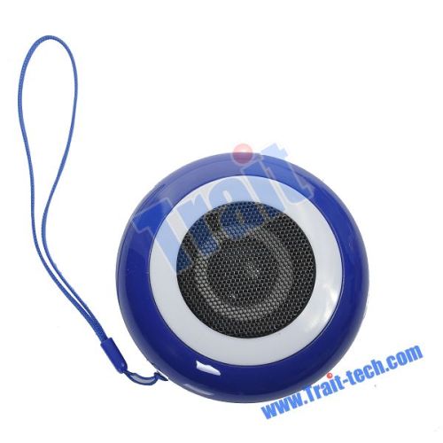 Blue Mini Speaker for iPhone4S iPhone4 iPad2 Mobilephone