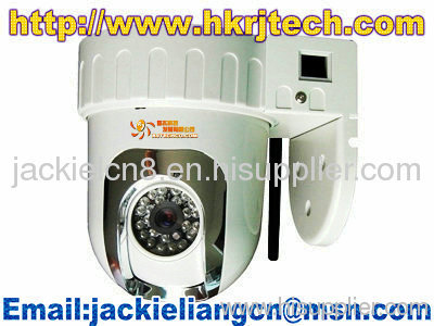 Wireless IR IP PTZ ZOOM Camera