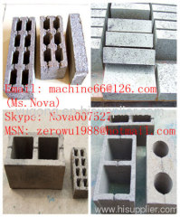 Fly ash hollow brick/block making machine