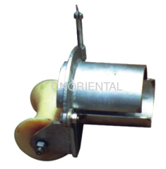 underground cable conduit entrance protection roller