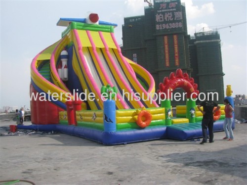 large inflatable slides for sale