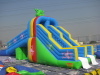 Inflatable pool slides