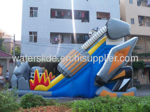 Transformers titanic inflatable slide