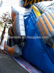 Transformers titanic inflatable slide